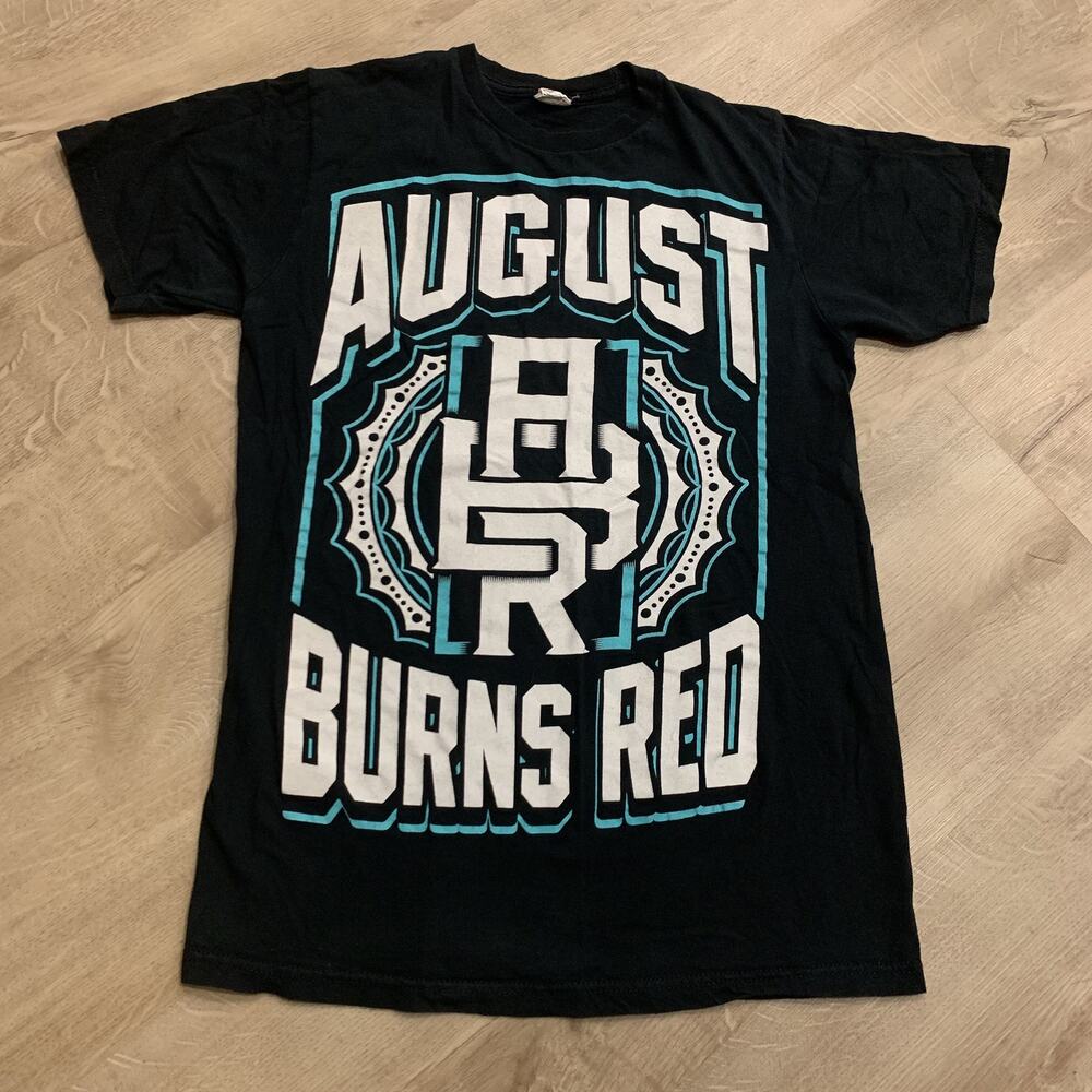 August Burns Red ABR Metal Band Tee T-Shirt Men's Medium M Black Bay Island